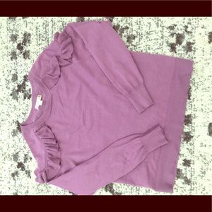 Lavender sweater large